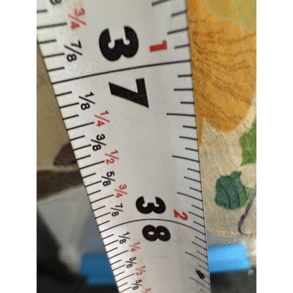 Matty M 100% Silk Floral Maxi Dress with Belt White Multicolor Size Medium - Picture 11 of 13